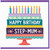 Step - Mum Happy Birthday Card