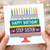 Step Sister Birthday Card, Happy Birthday Cake Design