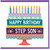 Step Son Birthday Card, Happy Birthday Cake Design