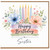 Sister Happy Birthday Card, Floral Watercolour Birthday Card