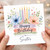 Sister Happy Birthday Card, Floral Watercolour Birthday Card