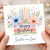 Sister - in - Law Birthday Card, Floral Happy Birthday Card
