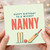 Nanny Birthday Card, Happy Birthday to a Wicket Nanny Cricket Design