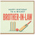 Brother - in - Law Birthday Card, Cricket Wicket Birthday Card
