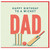 Dad Birthday Card, Happy Birthday to a Wicket Cricket Card