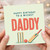Daddy Birthday Card, Happy Birthday to a Wicket Daddy Cricket Card