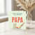 Papa Birthday Card, Happy Birthday To A Wicket Papa Cricket Card