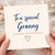 Granny Birthday Card, To a Special Granny Happy Birthday Card