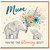 Mum Card, You're the Blooming Best Floral Elephant Greeting Card