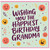 Grandma Birthday Card, Wishing You the Happiest Birthday Grandma Card
