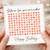 Sister - in - law Birthday Card, You're One in a Million Happy Birthday Card