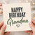 Grandma Birthday Card