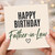 Father - in - Law Birthday Card, Happy Birthday Father - in - Law Card