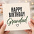 Grandad Happy Birthday Card