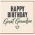 Great Grandson Happy Birthday Card