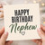 Nephew Birthday Card, Happy Birthday Nephew Card