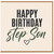 Step Son Happy Birthday Card