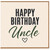 Uncle Happy Birthday Card