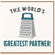Partner Card, World's Greatest Partner Funny Greeting Card