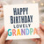 Grandpa Birthday Card, Happy Birthday Lovely Grandpa Card