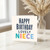 Niece Birthday Card, Happy Birthday Lovely Niece Card