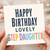 Step Daughter Birthday Card, Happy Birthday Lovely Step Daughter