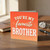Brother Favourite Brother Card