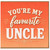 Uncle Card, You're My Favourite Uncle Card