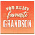 Grandson Birthday Card, You're My Favourite Grandson Card