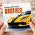 Brother Birthday Card, Happy Birthday Brother Sports Car Card