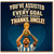 Uncle Thank You Card, Football Trophy Celebration Card