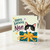 Nan Birthday Card, Cute Cat in Gift Box Design