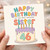 46th Birthday Card for Sister, Happy Birthday to the Most Awesome Sister Card