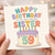 59th Birthday Card for Sister, Happy Birthday to the Most Awesome Sister Cake Card