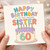 Sister 60th Birthday Card, Happy Birthday to the Most Awesome Sister Cake Design