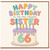 66th Birthday Card for Sister, Happy Birthday to the Most Awesome Sister