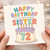 72nd Birthday Card for Sister - Happy Birthday to the Most Awesome Sister