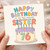76th Birthday Card for Sister, Happy Birthday to the Most Awesome Sister Card