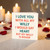 I Love You With All My Willy Funny Rude Valentine's Card for Partner, Adult Humour Love Anniversary Card, Blank Inside A5