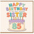 85th Birthday Sister Card, Happy Birthday to the Most Awesome Sister Card