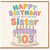103rd Birthday Card for Sister, Happy Birthday to the Most Awesome Sister Card
