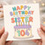 104th Birthday Card for Sister, Happy Birthday to the Most Awesome Sister Card