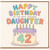42nd Birthday Card for Daughter, Happy Birthday to the Most Awesome Daughter