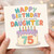 75th Birthday Card for Daughter, Happy Birthday to the Most Awesome Daughter