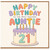 Auntie 21st Birthday Card, Happy Birthday to the Most Awesome Auntie Cake Design