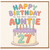 27th Birthday Card for Auntie, Happy Birthday to the Most Awesome Auntie Card