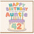 42nd Birthday Auntie Card