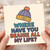 Where Have You Beanie All My Life? Cute Pun Love/Anniversary Card with Beanie Illustration - For Partner, Boyfriend, Girlfriend, Husband or Wife - Blank Inside