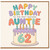 62nd Birthday Card for Auntie, Happy Birthday to the Most Awesome Auntie Card