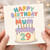 Mum 29th Birthday Card